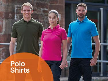 Work Polo Shirt Ideal For Embroidered and Printed Logo