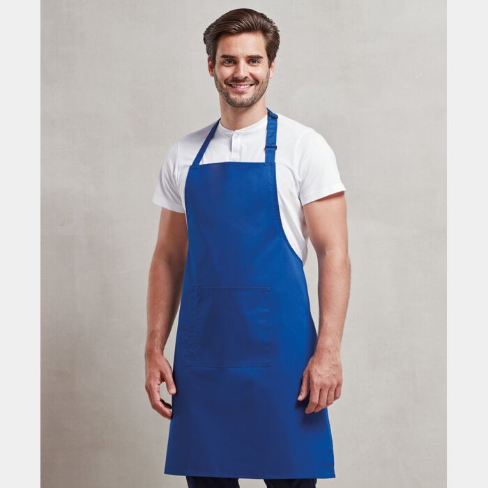 Premier Colours bib apron with pocket PR154 Colours bib apron with pocket Thumbnail