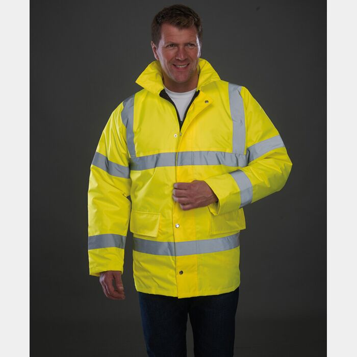 Yoko Hi-vis classic motorway jacket (HVP300) YK045 Hi-vis classic motorway jacket (HVP300) Thumbnail