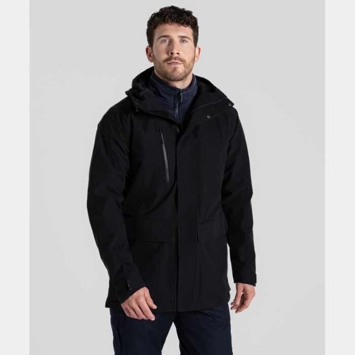 Craghoppers Expert Kiwi pro stretch long jacket CR301 Expert Kiwi pro stretch long jacket Thumbnail