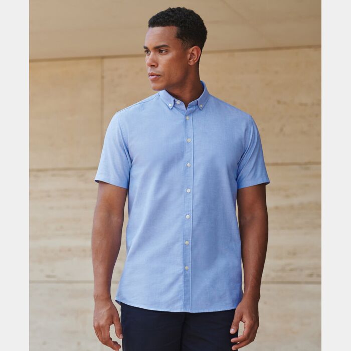 Modern short sleeve Oxford shirt Thumbnail
