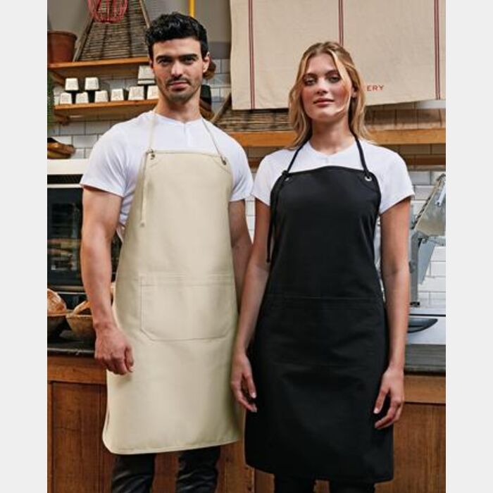‘Artisan’s choice’ double-pocket canvas apron Thumbnail