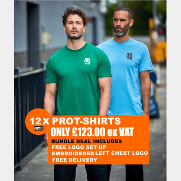 Pro T-Shirts X 12 Bundle Deal £123.00 Only £10.25 each Thumbnail