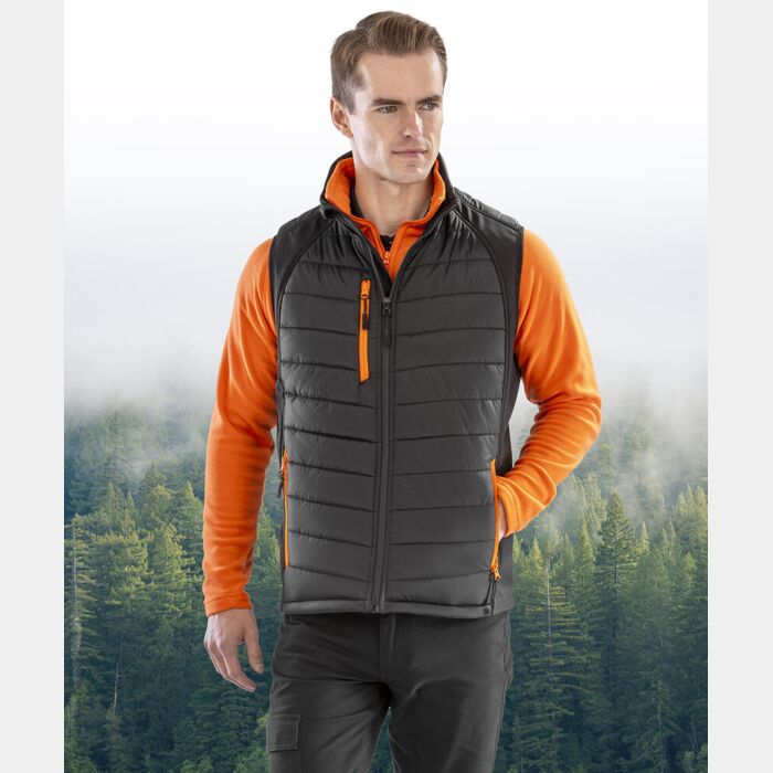 Compass padded softshell gilet Thumbnail